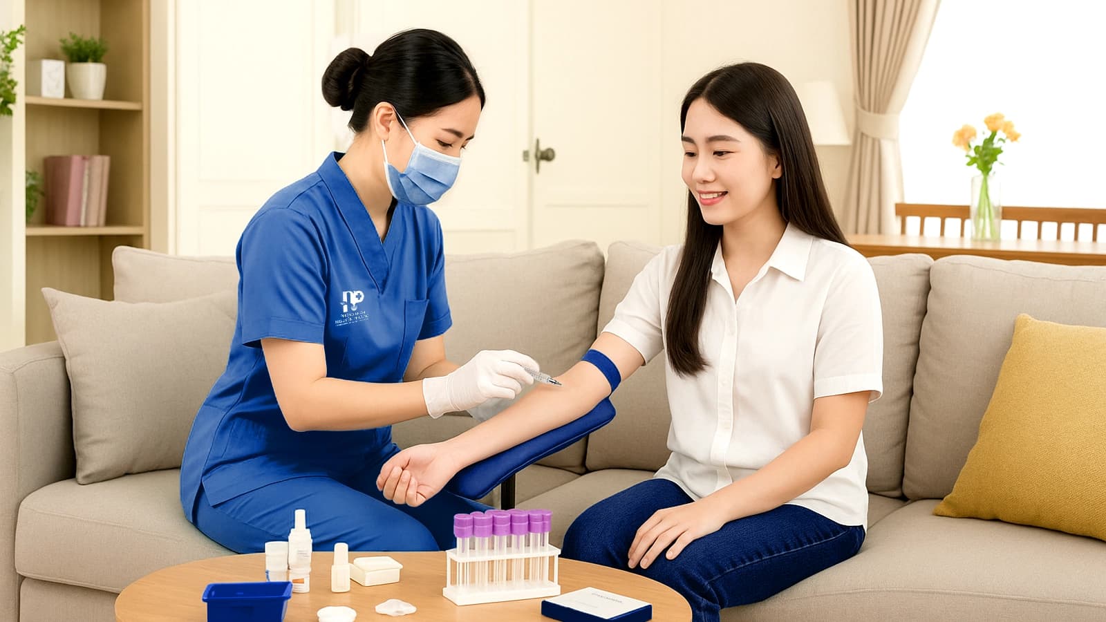 Dịch vụ lấy mẫu tại nhà